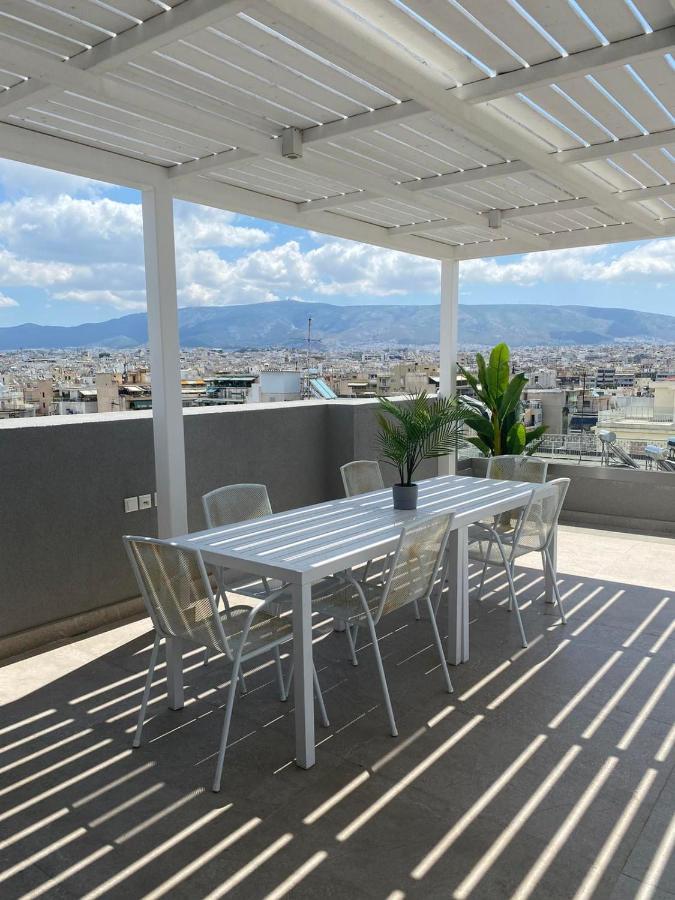 New 2Bd Aprt With Shared Rooftop Pool E2 Athens Exterior photo